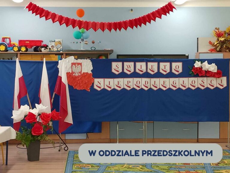 Jestem Polakiem, Polką jesteś Ty! Uroczyste obchody Święta Niepodległości w przedszkolu